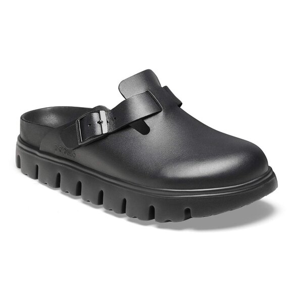 Birkenstock Shoes - Birkenstock Papillio Boston Chunky Clog - Black - Womens Size: US 9-9.5 / EU 40
